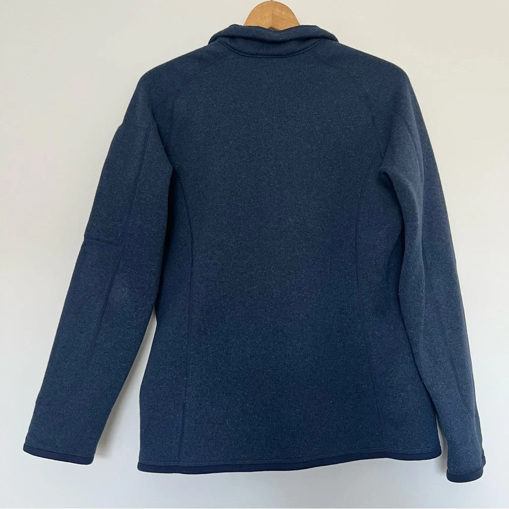 Patagonia Blue Better Sweater Quarter Zip Pullover Sweatshirt - Picture 5 of 5